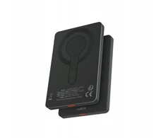 Telforceone Maxlife wireless power bank MXPB-05 20W PD 5000 mAh magnetic juodas