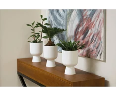 FORM PLASTIC Gėlių vazono forma plastikinė KELI MIKA 5130-014, plastikas, antracito spalvos