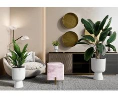 FORM PLASTIC Formplastic Apvalus vazonas Keli Mika Petit 18 ant kojelės Gėlių stovas