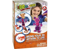 „Ido3D“, įkvepkite savo 3D meno kūrinius, 2 spalvą keičiantys vertikalūs rašikliai, piešimo rinkinys, unisex, 8+ metų