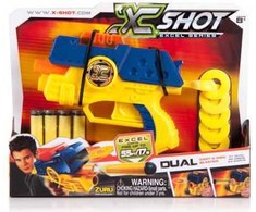 Zuru, X-Shot Excel Dual, žaislinis pistoletas, berniukams, 8+ metų