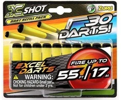 XSHOT šoviniai Dart Refill, 36 vnt., 3618
