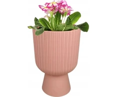Formplastic FORM PLASTIC Gėlių vazono forma plastikinė KELI MIKA 5120-090, plastikinė, rusva