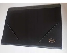 Forofis Išplečiamas aplankas su elastine juostele A4 FOROFIS 91183 juodas PP 0,7mm 12 kišenių