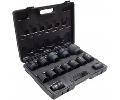 Forsage 3/4" smūginių lizdų rinkinys 14 vnt. (6 taškų) (6-50 mm)