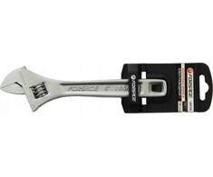 Forsage CHROME REGULIUOJAMAS PLOKŠČIASIS VERŽTAŽRAKTIS 6''-150 150mm (griebtuvas 0-20mm), su plastikine rankena