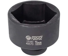 Forsage Nasadka smūginis 1" 70mm (6-kątna)