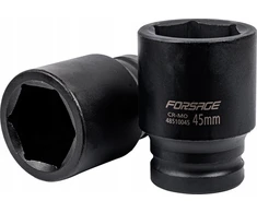 Forsage Nasadka smūginis gili 45mm 1" (6-kątna)