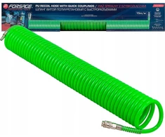 Forsage Spiralinė žarna su greitomis jungtimis 14mm x 15m