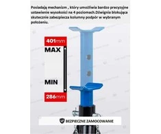 Forsage Sulankstomi automobilio domkratai 3t (2 vnt. rinkinys)