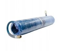 Forsage Pneumatinė spiralinė žarna PU 12x18mm 15m su greitajungėmis