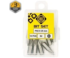 Grąžtas Forte Tools Forte Atsuktuvo antgalis PH2x25mm 10 vnt.