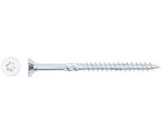 Forte Tools Forte medžio drožlių plokštė SCR T20 4.5X60/36 Baltas ZN(200