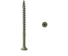 Forte Tools Forte medžio drožlių plokštės SCR T30 6.0X120/72 geltonos ZN4 vnt.