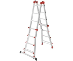 Hailo Kapnes daudzfunkcionalas M80 / aluminija / 4x4 pakapieni
