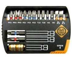 Forte_Tools Antgalių rinkinys Forte tools BT15-00, 15 vnt.