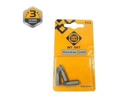 Forte Tools „Forte“ atsuktuvo antgalis PZ2x25mm, 3 vnt.