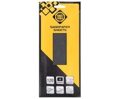 Forte Tools Švitrinis popierius su skylėmis Nr. 120 93x230 5 vnt. pėd.