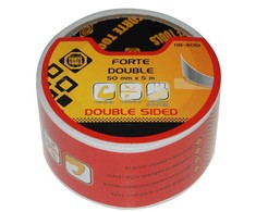 Forte Tools Dvipusė lipni juosta „Forte“, 5 m x 50 mm, FO