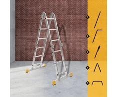 Daugiafunkcinės kopėčios Forte tools 4410S; 4x3; 3,29 m