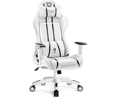 Žaidimų kėdė Diablo X-One 2.0 Gaming Chair King, Balta-juoda