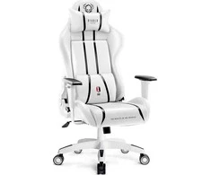 Žaidimų kėdė Diablo X-One 2.0 Gaming Chair Normal, Baltos/juodos spalvos