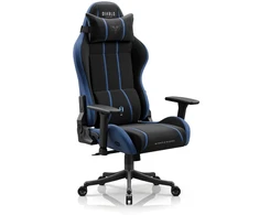 Diablo Chairs Diablo X-One 2.0 Small Size Night Mėlyna materiałowy juoda-mėlyna