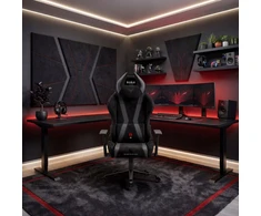 Fotel Diablo Chairs Žaidimų kėdė materiałowy juoda Diablo X-Horn 2.0 Burned Juodas Normal
