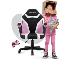 Žaidimų kėdė vaikams Huzaro Ranger 1.0 Mesh, Rožinės spalvos
