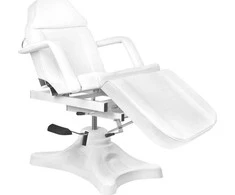 Activeshop Kosmetologinis krėslas HYDRAULIC COSMETIC SALON Baltas