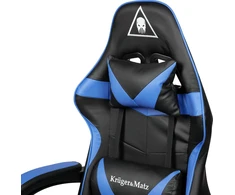 Žaidimų kėdė Kruger &amp; Matz GX-150 Juoda-mėlyna