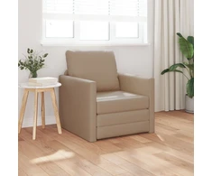 Sofa lova Kapučino 74 x 77 x 81 cm Dirbtinė Oda
