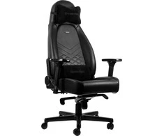 noblechairs ICON - Juodas - PU Leather (Juoda PU Oda) Kėdė