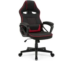 Žaidimų kėdė SENSE7 Knight Fabric Black/ Red