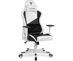 Žaidimų kėdė Sense7 Spellcaster Senshi Edition Gaming Chair, Balta