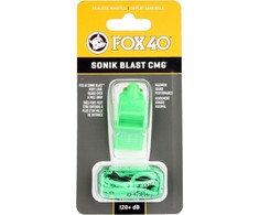 Fox40 Whistle CMG Sonik Blast žalias