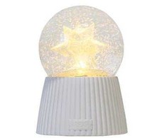 Dekoracja świąteczna Frendo Sirius Home Capella Snowglobe, Christmas, 10 cm, 130 mm, AAA