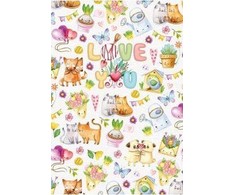Fresh DekoratyvII Notebook 143x210 / 96K grotelės