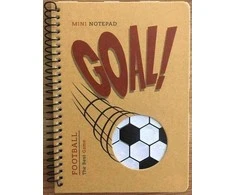 Fresh Kołonotatnik B6/80K grotelės kraft Futbolo kamuolys