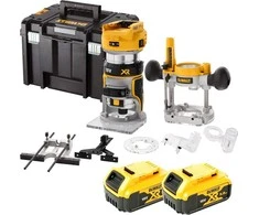 Freza DeWalt DCW604P2-QW; 18 V; 2x5,0 Ah akum.