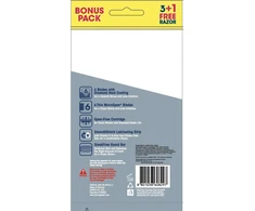 Friendly Organic DORCO Pace Pro 6 Vienkartinė skustuvė 6 ašmenys 1 pakuotė - 4 vnt.