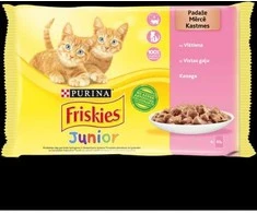 Konservai katėms "FRISKIES®" su žuvimi rinkinys, 4 x 85g