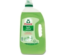 Indų plovimo priemonė FROSCH, citrinos kvapo, 5000 ml