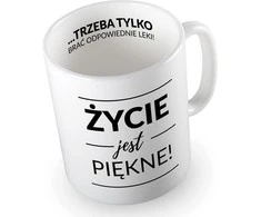 Froster Puodelis su pozityvia žinute, skirtas kasdieniam naudojimui