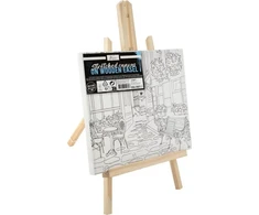 FSC Omega Toys *****Drobė su raštu - molbertas 30x23 Restaur.20393