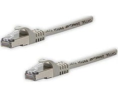 Patchcord LAN FTP pataisos laidas, Cat.5e, RJ45 M - RJ45 M, 5 m, apsaugotas, rutulinis, gryno vario ekonomija