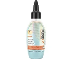 „Fudge Professional Aqua Shine“ plaukų serumas be amoniako, lyginantis, 50 ml