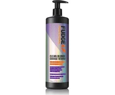 Fudge Professional Clean Skirtas šviesiems plaukams Damage Rewind Violet-Toning Conditioner kondicionierius pažeistiems šviesiems plaukams, 1000 ml