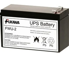 Fukawa baterija – FUKAWA FWU-2 pakaitinė baterija, skirta RBC2 (12V / 7,2Ah, Faston 250) – FWU-2