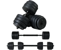 Funfit Bituminiai svarmenys 40 kg Rinkinys 4in1 + rankenos